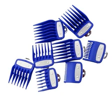 Replacement 8PCS Hair Clipper Metal Clip Guides Limit Combs Guards For WAHL o