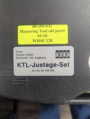 KUKA  KTL-JUSTAGE-SET - 00-109-835  CALIBRATION TOOL Mastering Set WHSE 120