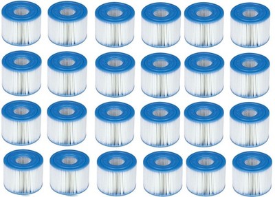 Intex PureSpa Type S1 Easy Set Pool Filter Replacement Cartridges 24 Filters