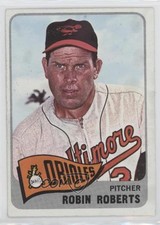 1965 O-Pee-Chee Robin Roberts #15 HOF m2a