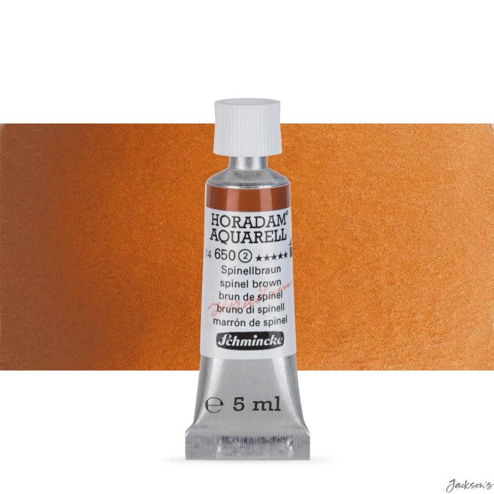 Schmincke Horadam Watercolour Paint PY119 5ml Tube For Artists Spinel Brown
