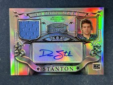 2007 Bowman Sterling Refractor Drew Stanton Autograph Jersey /199 RC