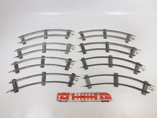 8x M&auml;rklin Spur 0 Gleis/Gleisst&uuml;ck 8er/8 er Kreis f&uuml;r Uhrwerk-Betrieb #CB131-1