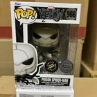 Funko Pop! Vinyl: Marvel - Poison Spider-Man (Chase) GITD Box Damaged