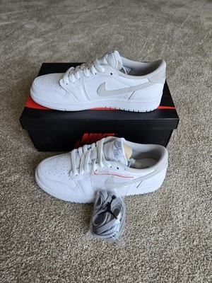 Air Jordan 1 Low Retro OG W 2021 Neutral Grey White CZ0775-100 Women's Size 6