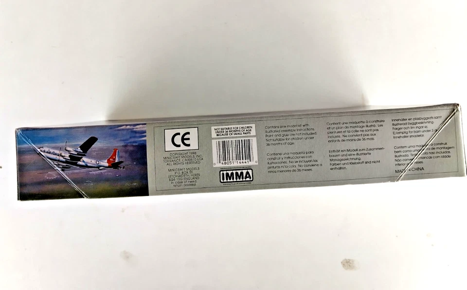 Minicraft 1/144 Douglas DC-6B PAN and KC-97G RE REFUELLING TANKER MODEL KITS. - image 4 of 4