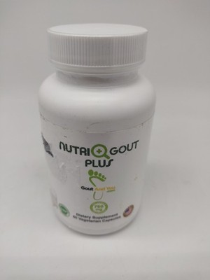 NutriGout Plus - Uric Acid Support Premium Formula - 60 Caps Exp 05/2027