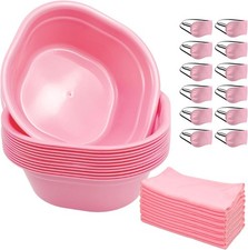 36 Pcs Kids Foot Spa Kit for Girls, Party Supplies Girls with 12 Pink