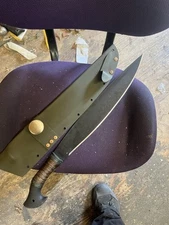 Cold Steel Barong Machete & Kydex Crossdraw Moro Style Sheath