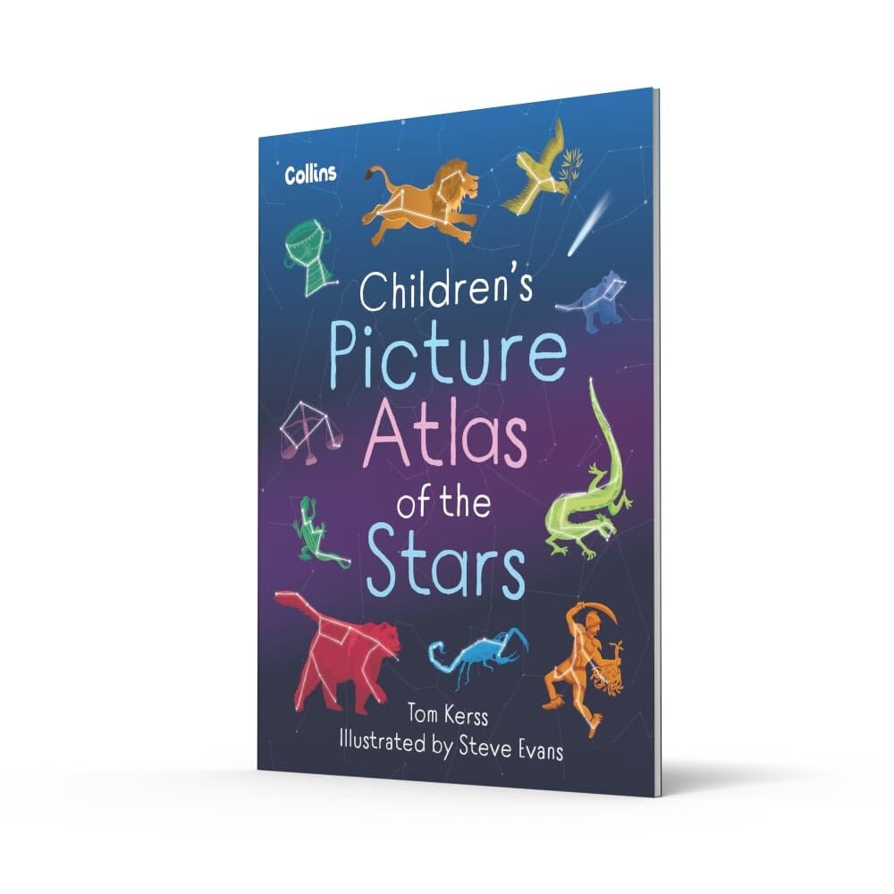Children's Picture Atlas of the Stars New Book, Steve Evans, Har - Image 4