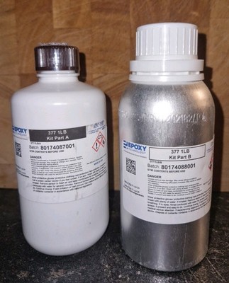 2 x Epo Tek 377, 2K Epoxydharz  1lb, 2x Komp A / 2x Komp B , Epoxidharz