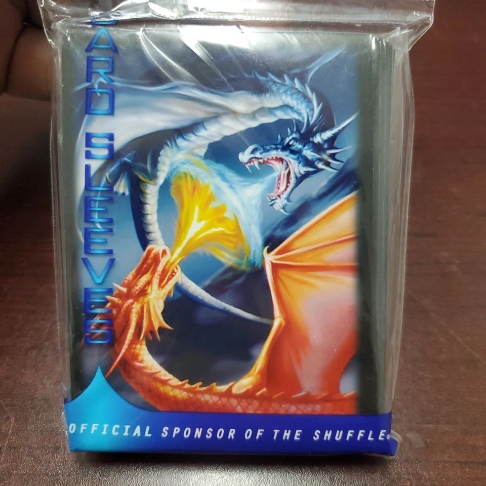 Max Protection 50 MTG Standard Card Sleeves Fighting Dragons 66.5mm x 91.2mm - Image 2 of 4