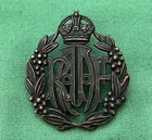 The Royal Australian Air Force "RAAF" ~ Genuine WW2 British Military Cap Badge