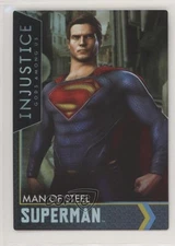 2017 Raw Thrills DC Injustice: Gods Among Us Foil Superman Man of Steel #88 07oj
