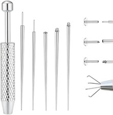 Piercing Zange Set 12G 14G 16G 18G 20G, Piercing Kugel Aufdreher Zange Für Kugel