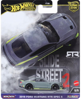 2018 Ford Mustang Rtr Spec 5 - Slide Street 2 - Hot Wheels Premium 1:64
