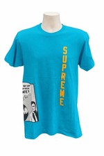 SS17 Supreme X Thrasher Boyfriend T-Shirt Teal Größe M Hergestellt In Den USA