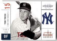 2001 Upper Deck Legends of New York Tom Tresh #119