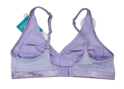 Soutien gorge femme Vanity Fair Illumination sans fil soyeux non rembourré neuf avec étiquette - Photo 8/12