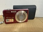 Casio Exilim EX-S10A, 10.1MP Digital Camera Red w/ Battery and SD card — photo 1