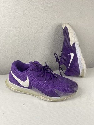 Nike Mens Size 9.5 Zoom Vapor Cage 4 Rafa Wild Berry/White DD1579524 Purple