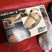 Euro-Pro X UltraShark Turbo Handheld Vacuum EP366 Bagless 600W w/Accessories NEW