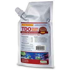 TDO Chroma Boost 3 Oz Reef Nutrition Pellet Aquarium Fish Food Small Pellet ...
