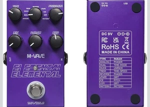 M-VAVE Elemental Support de pédale d'effet de guitare de retard numérique pour TAP et HOLD Mode