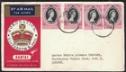 SINGAPORE & MALAYA QEII 1953 CORONATION AIR MAIL FIRST DAY FLIGHT COVER, UNUSUAL