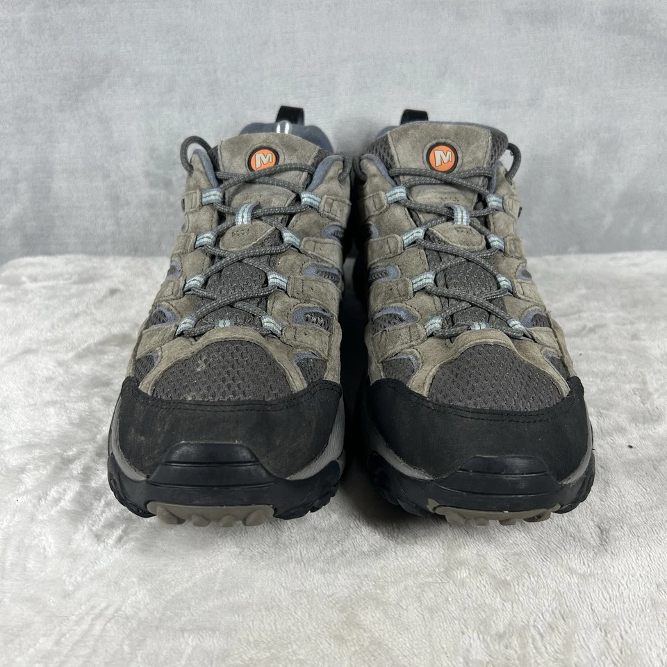 Merrell Zapatos Mujer 12 Moab 2 Vent Senderismo Tenis J06026 Gris Azul Gamuza Foto 2 de 4