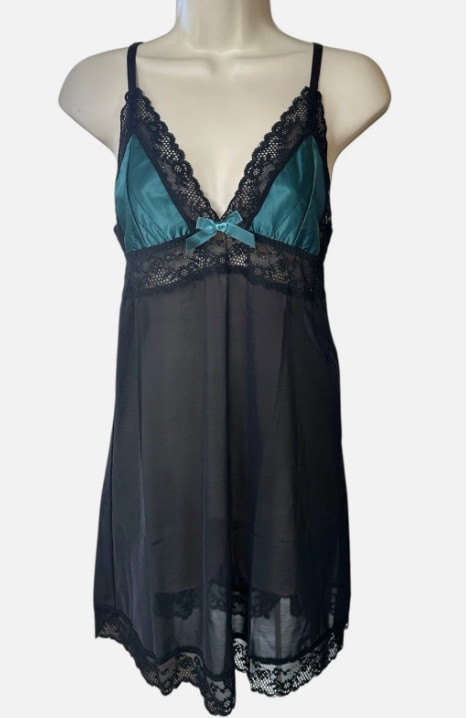 NWOT LOVE HAUS Babydoll Slip S Lace Emerald Green Lingerie Whimsigoth Boudoir