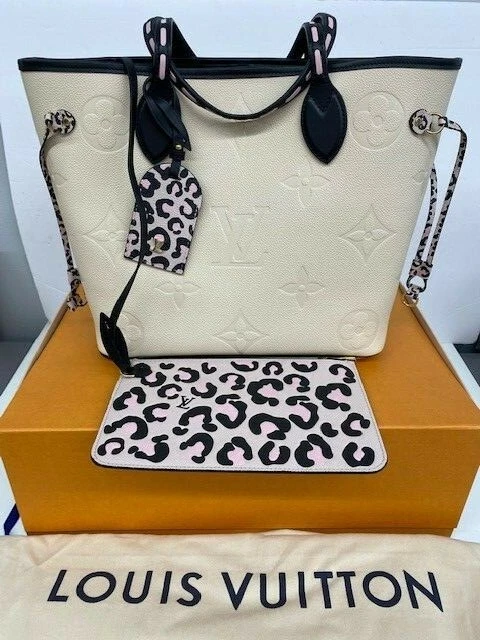 Louis Vuitton Neverfull MM Wild at Heart Tote Monogram Brand New Authentic  NIB