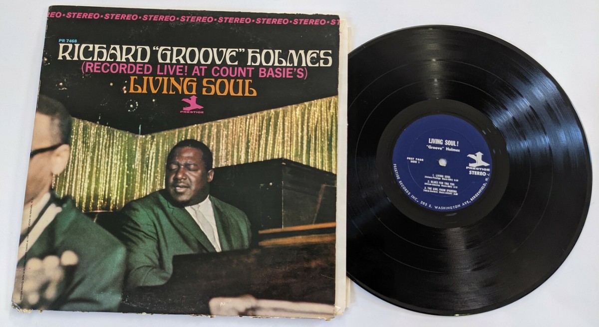 RICHARD GROOVE HOLMES Living Soul LP vinyl 1966 Album PR 7468