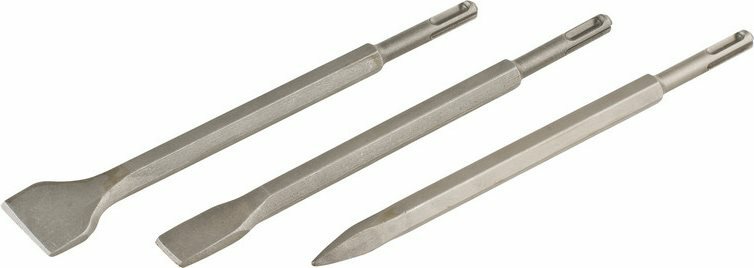 EINHELL Scalpello attacco SDS-PLUS Set 3 pezzi assortiti 247190