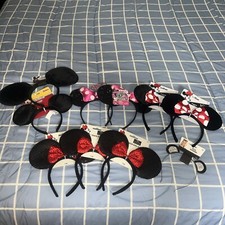 Minnie And Mickey Mouse Ears Lot Lot Of 10