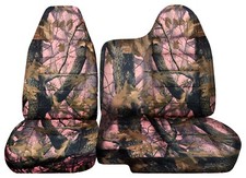 Truck Seat Covers Fits 2004-2012 Chevy Colorado Gmc Canyon 60-40 Seat Camouflage