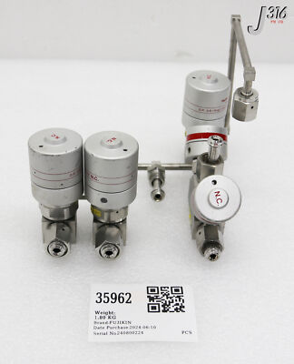 かーさん　専用 のん 35962 FUJIKIN 6-WAY MANIFOLD 4-VALVE ASSY 043926 | eBay