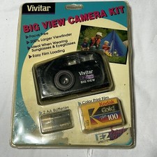 Vintage Camera Big Viewfinder 1995 Sealed in Plastic Ez Point And Shoot