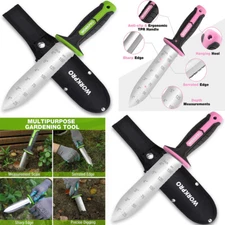 WORKPRO Hori Hori Garden Knife 7"Stainless Steel Blade w/Cutting Edge TRP Handle