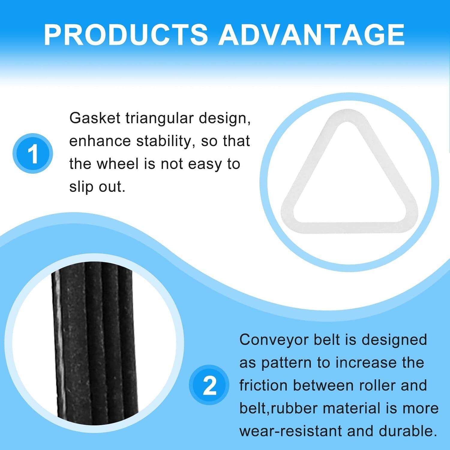 4392067 Dryer Maintenance Kit for Whirlpool (AP3109602 80047 AH373088 EA373088)