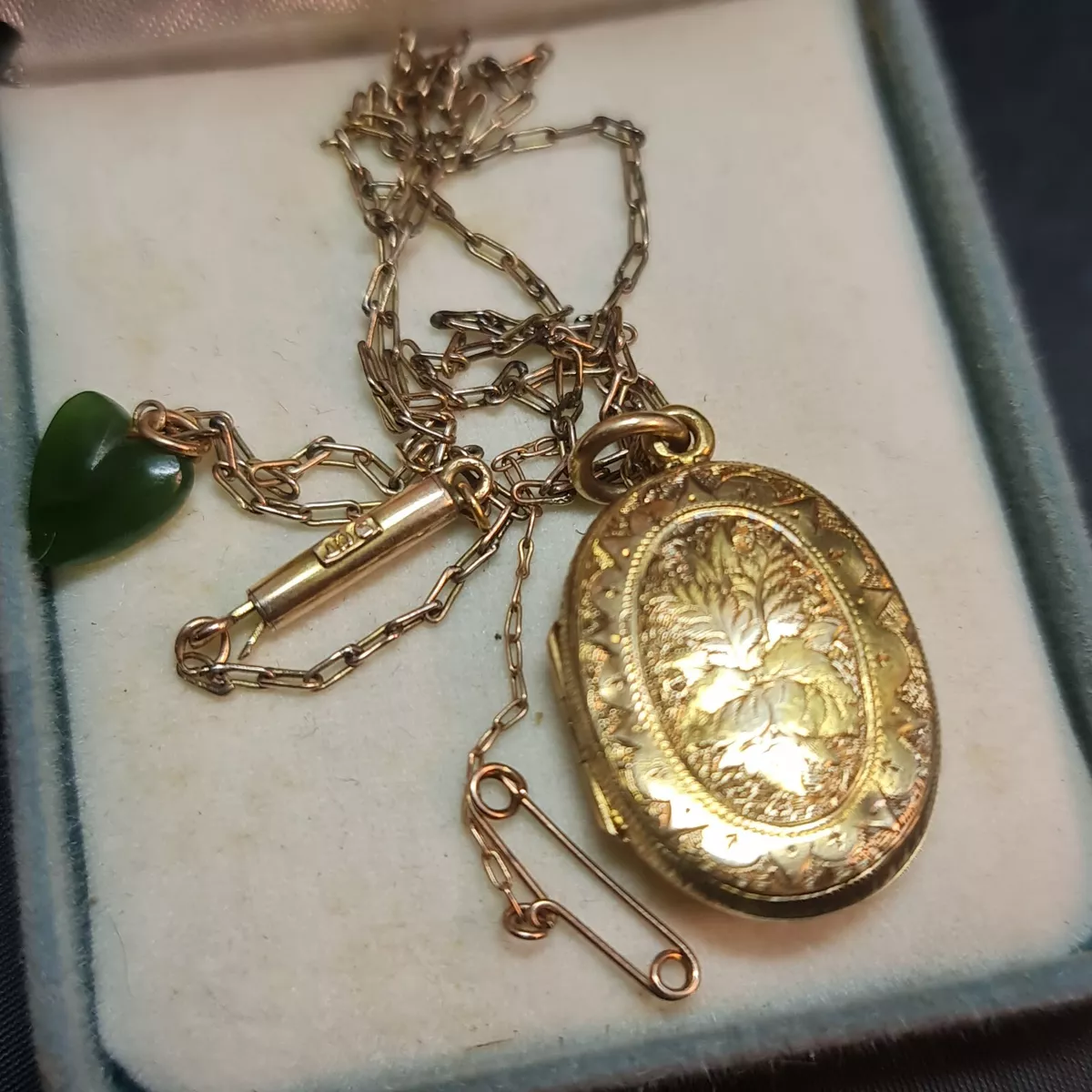 9ct rose gold locket deals