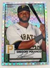 GREGORY POLANCO 2021 Topps Chrome Platinum X-FRACTOR #349 1/box