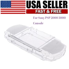 Anti-dust Clear Hard Skin Case Cover Protector for Sony PSP 2000 3000 Console