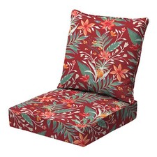 Arden Selections earthFIBER Outdoor Deep Seat Cushion Set 24 x 24 Water