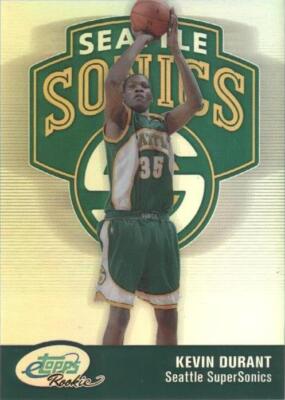 2007-08 eTopps - Kevin Durant #19 for sale | eBay