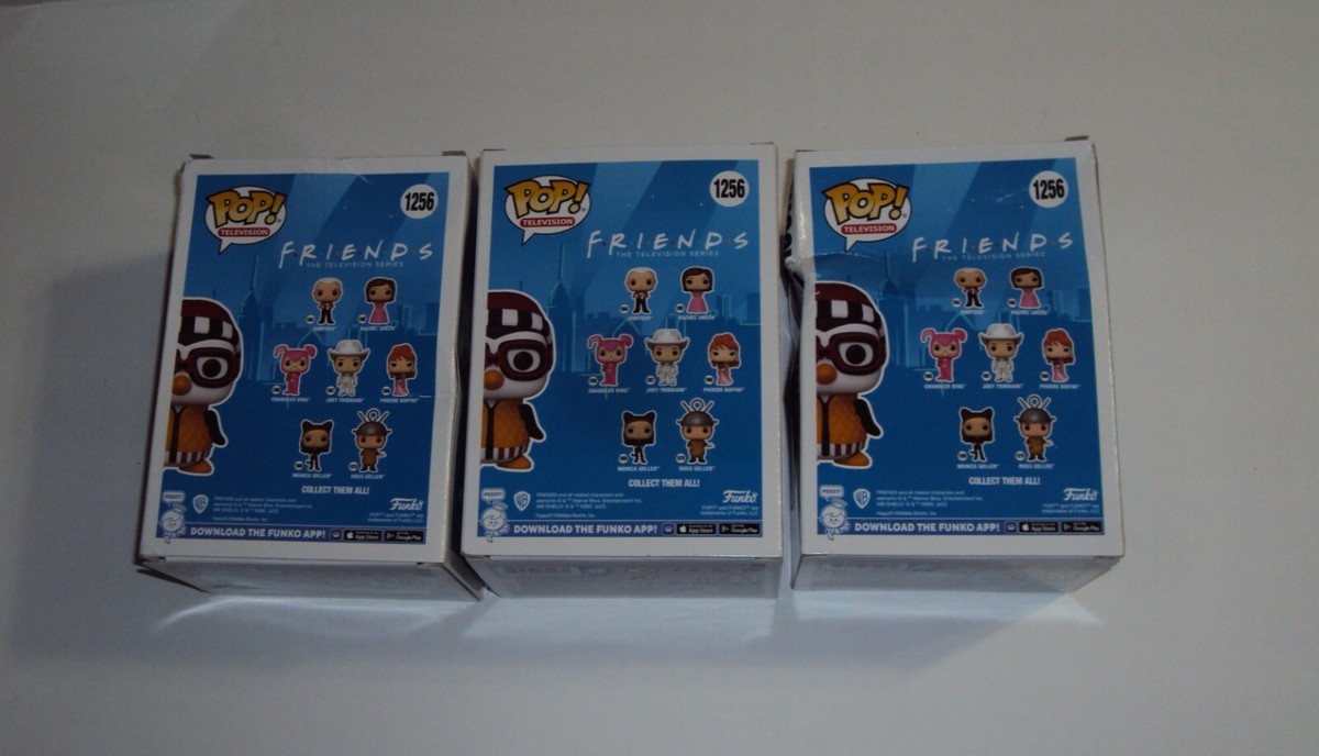 3) Funko Pop TV Friends HUGSY #1256 - DAMAGED BOXES | eBay