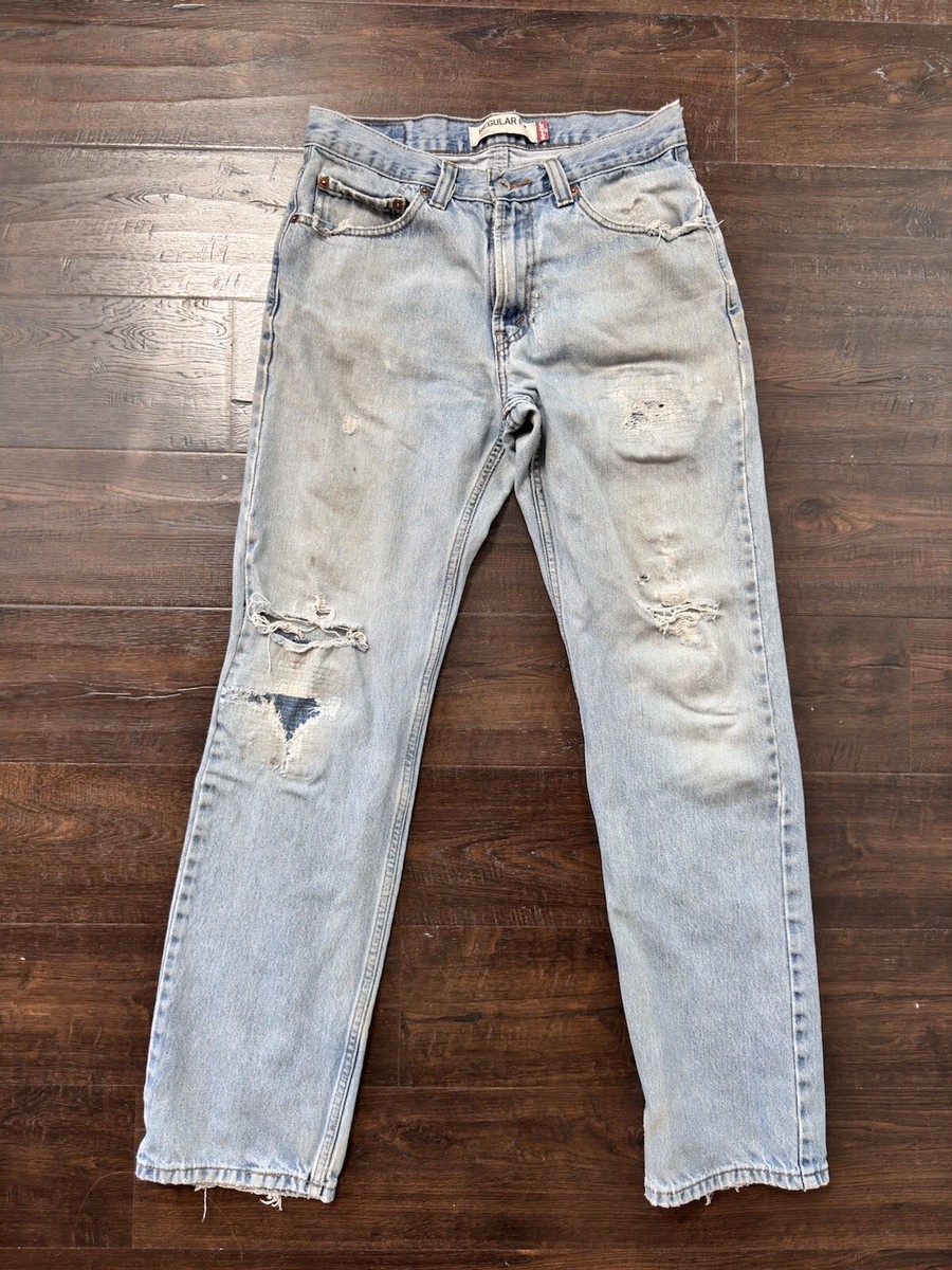 リーバイス505 MADE IN THE USA W31 L34 Vintage Levis 505 jeans | Vintage Levis denim Made in USA