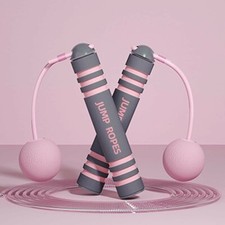Cordless Jump Rope, Rope and Ropeless Skipping with Balls