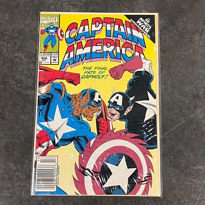 Caption America #408 The Final Fate Of Capwole Comic Books By Marvel Comics