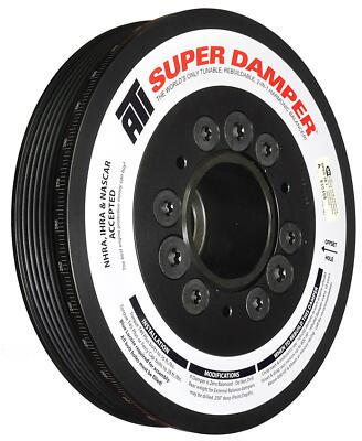 ATI Super Damper 7.48'' LW 6 Grv 3 Ring For LS1-2-3-6/L76 97-13 SS/G8 No A/C